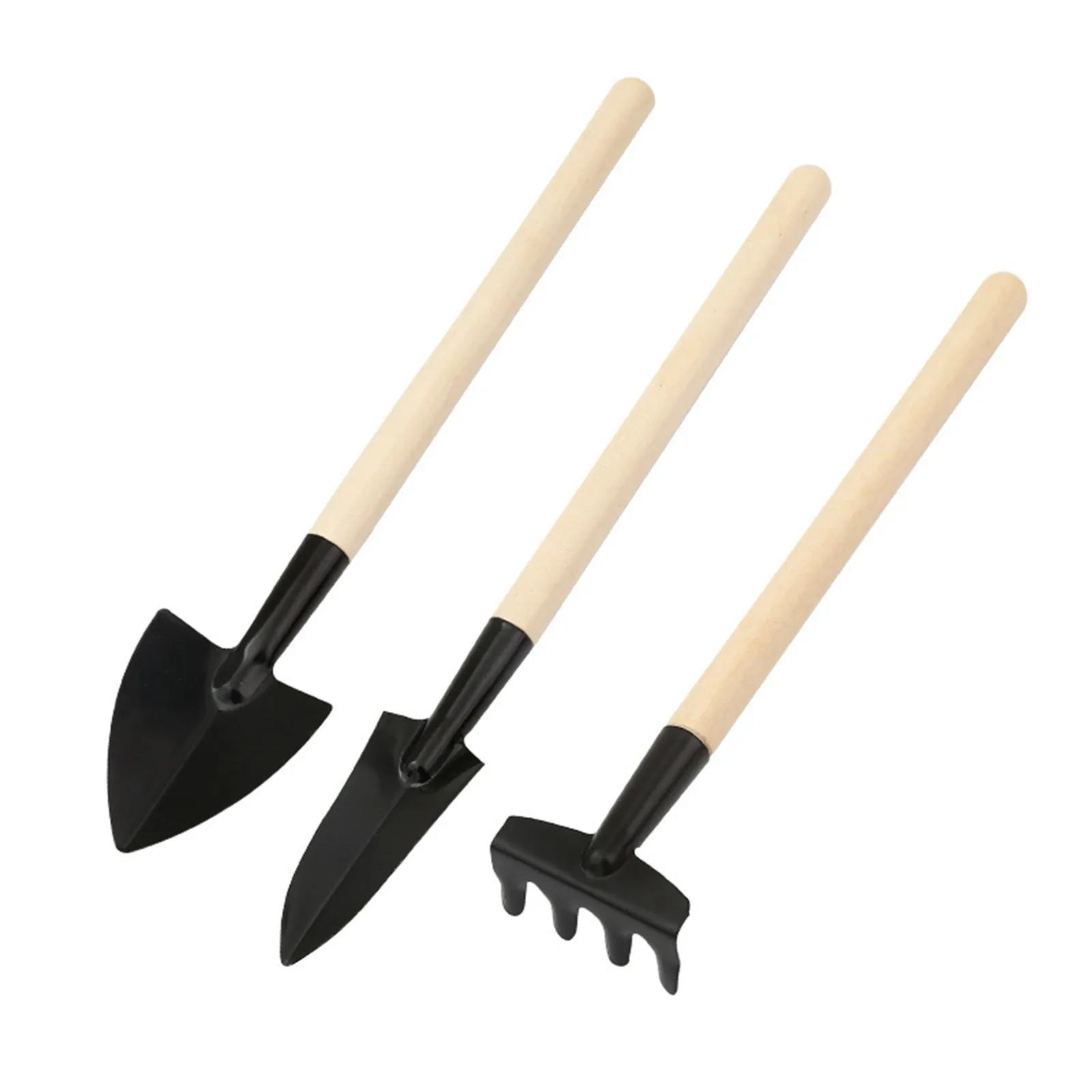 1/2/3Pcs Mini Hand Shovel for Gardening Trowel Garden Planting Loosening Tools Wood Handle Heavy Duty Garden Hand Tool Set - Image 4