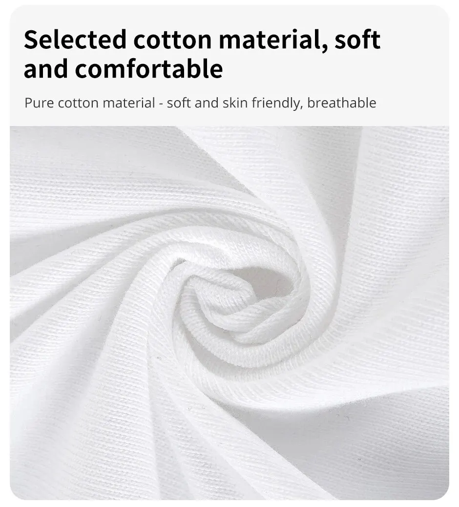1/3 Pieces Men's Solid Color Basic Cotton Vest Youth Slim Exercise Sweat-absorbent T-shirt Middle-aged Comfortable Bottoming - Image 5