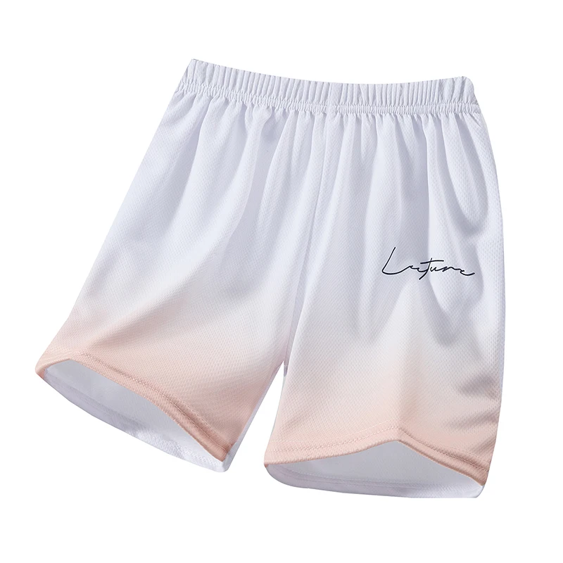 1/3 Pieces cChildren's Summer Gradient Tie Dye Fashionable Casual Shorts Boys' Loose Sports Elastic Pants Girls' Versatile Pants - Image 5