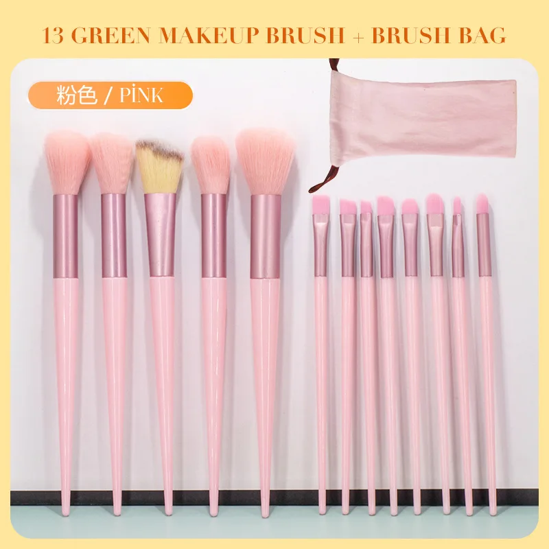 13Pcs/set Makeup Brush Set Soft Fluffy Professiona Concealer Cosmetic Powder Eyeshadow Blending Make Up Brush Beauty Tool Makeup - Image 5