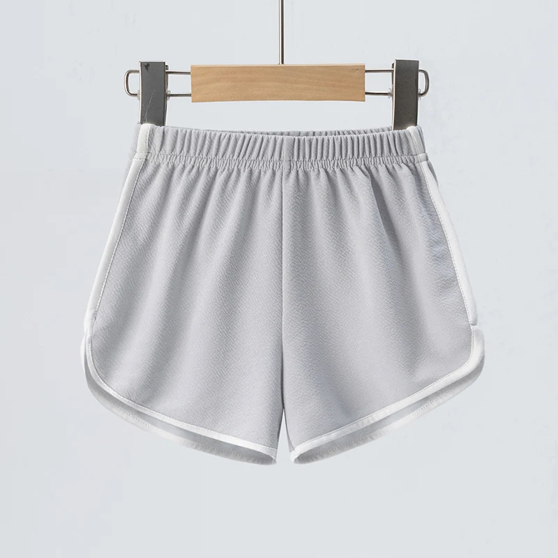1/4 Piece Children's Solid Color Joker Small Hot Pants Boys And Girls Sports Casual Shorts Comfortable Elastic Waist Beach Pants - Image 4