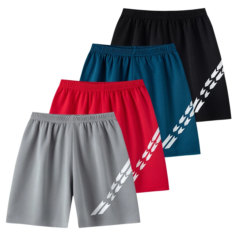 1/4-piece Set Of Children's Four Season Quick Drying Sports Shorts Summer Multi-color Casual Versatile Pants for boys and girls - Image 3