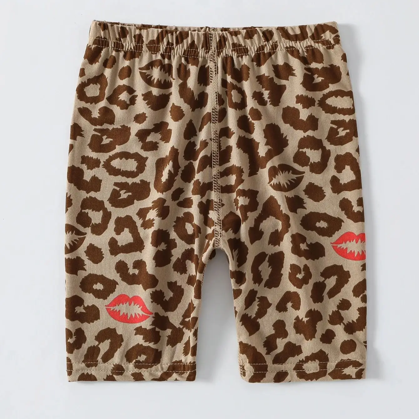1/4/6 Pieces Girls' Seasonal Thin Sweet Cute Fashionable Printed Bottom Shorts Anti Gare Safety Pants Soft Leggings Home Pants - Image 5