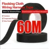 15-60M Electrical Insulating Tape Heat Resistant Harness Tape Car Cable Harness Wiring Loom Protection Waterproof Tape 9-50MM