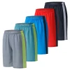 1/5 Pack Children's Color Matching Quick-drying Exercise 5 Pants Boy Running Basketball Football Comprehensive Training Shorts