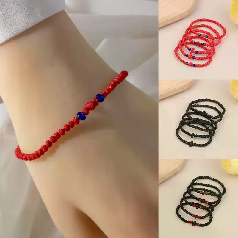 1/5Pcs Greek Orthodox Handchain Handmade Prayer Rope Bracelet Christian Bangle Elegant Religious Jewelry Gift For Women Mens - Image 2