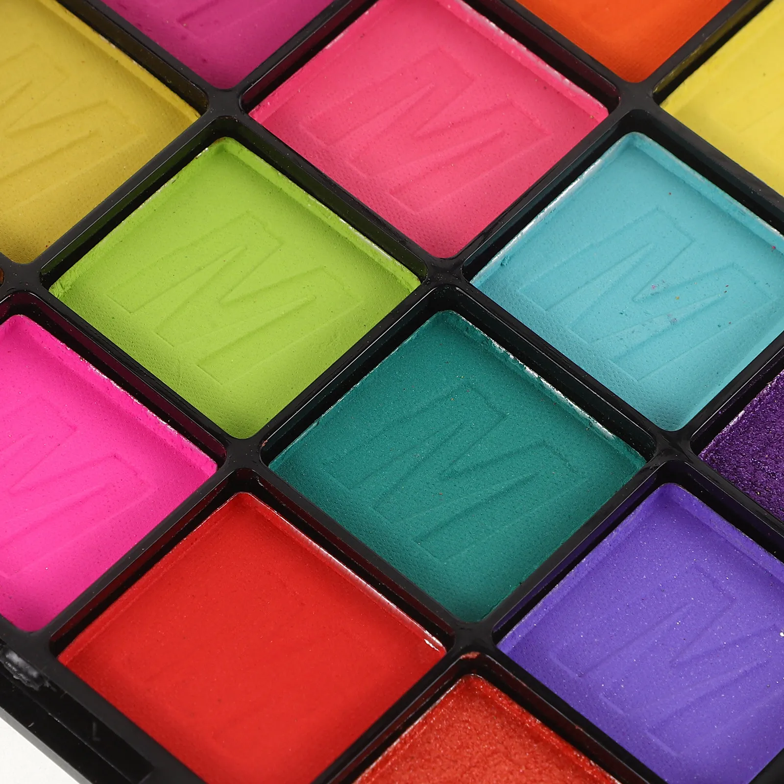 16 Shadow Palette Matte Shimmer Glitter Waterproof Smudge Proof All Day Wear Korean Style Festival Halloween Party - Image 3