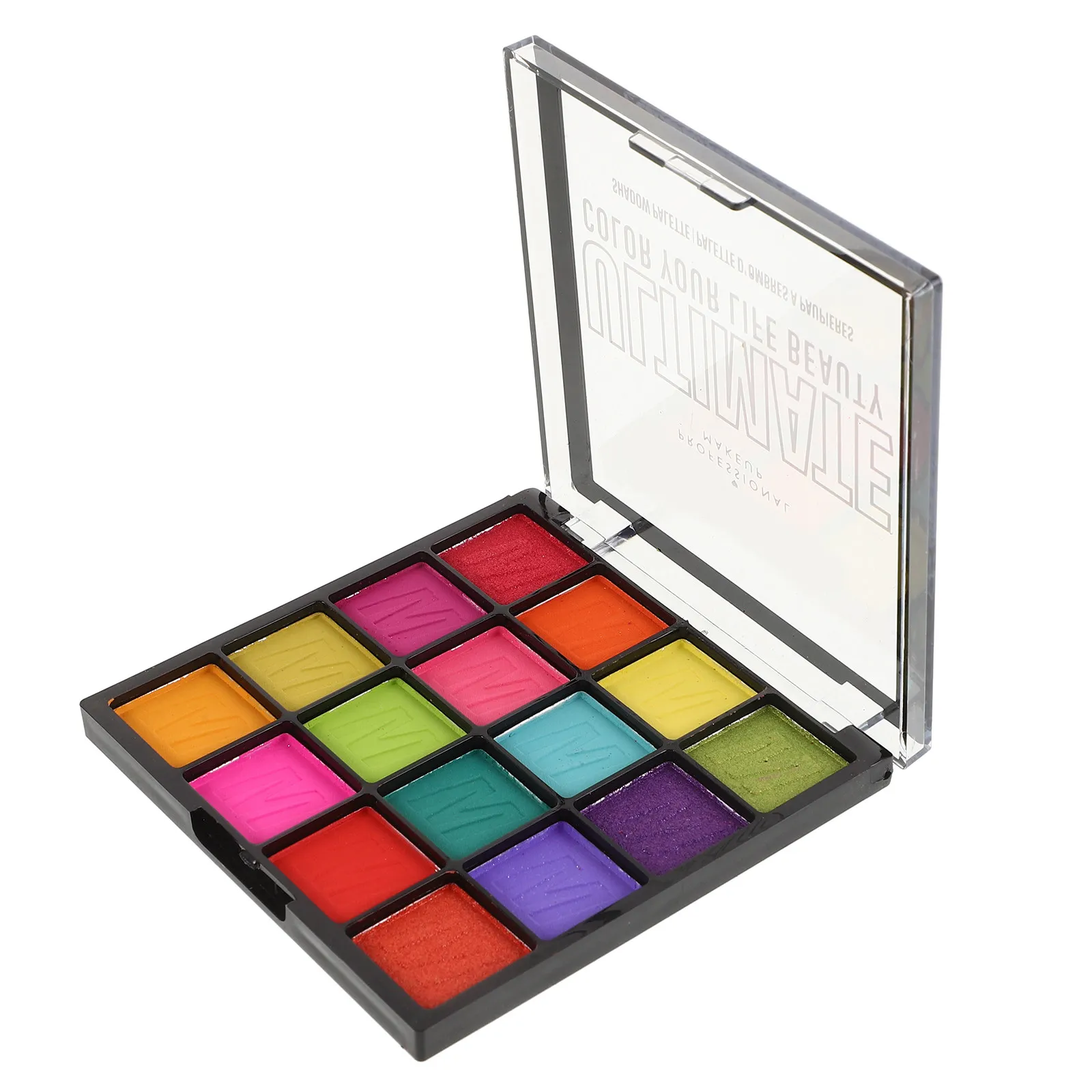 16 Shadow Palette Matte Shimmer Glitter Waterproof Smudge Proof All Day Wear Korean Style Festival Halloween Party - Image 5