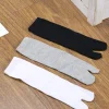 1Pairs Unisex Tabi Socks Comfy Two Toe Japanese Kimono Flip Flop Fiber Socks