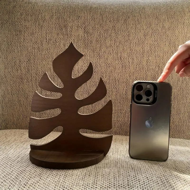 1Pc Simple Wooden Decorative Wall Shelf Natural Wood Finish Small Storage Rack for Home Decoration Small Plants - Image 6