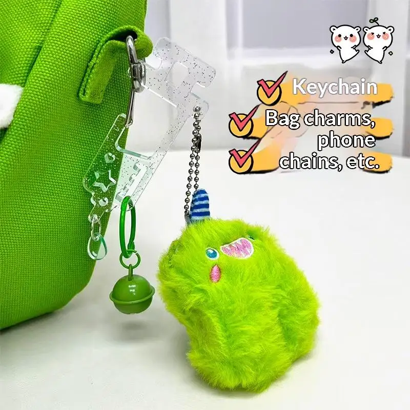 1Pcs Cute Anime Backpack Charm Girls Aesthetic Climbing Hook Accessory Nurse Needle Carabiner Acrylic Shaped Bag Keychain - Image 2