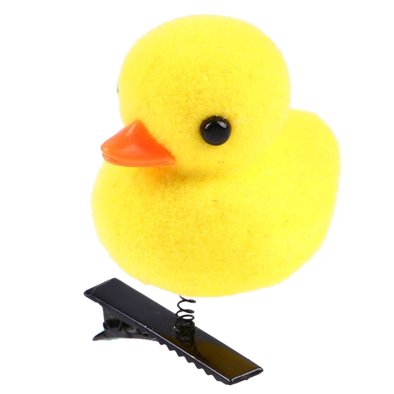 1Pcs Little Yellow Duck Hairpin For Children Gift Funny Christmas Gift Cute Spring Headdress - Image 5