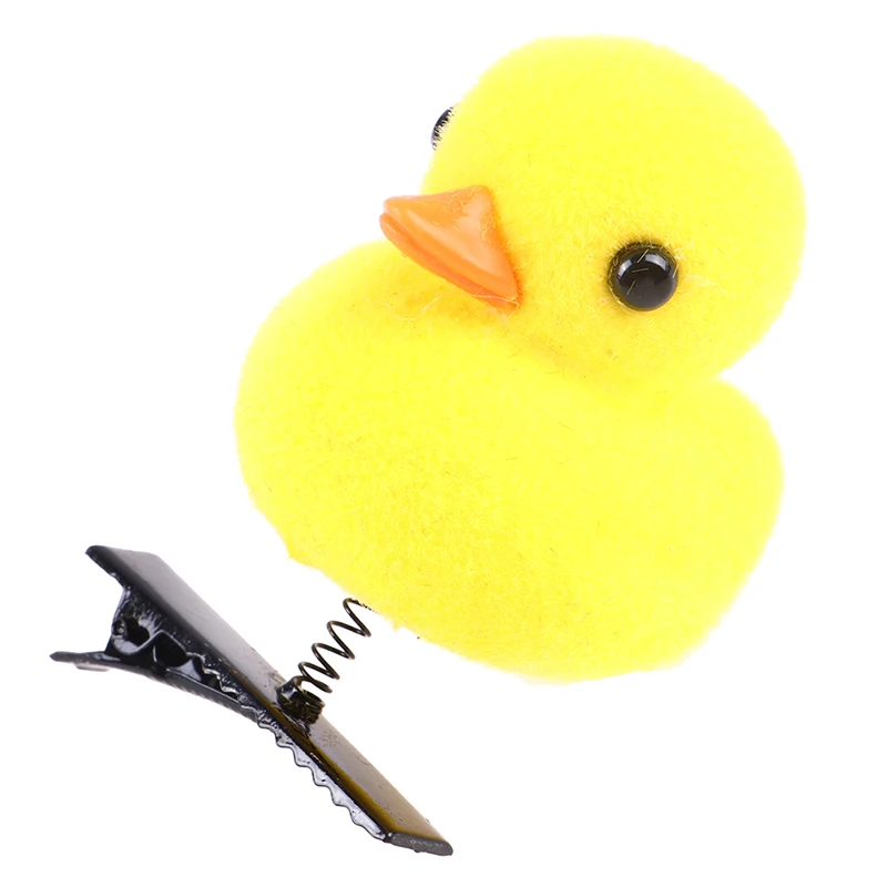 1Pcs Little Yellow Duck Hairpin For Children Gift Funny Christmas Gift Cute Spring Headdress - Image 3
