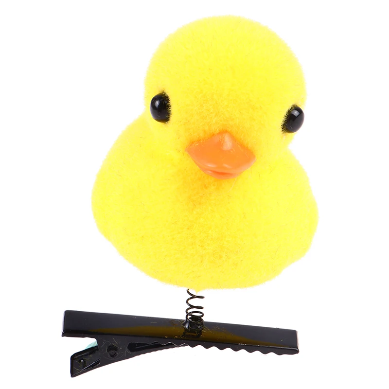 1Pcs Little Yellow Duck Hairpin For Children Gift Funny Christmas Gift Cute Spring Headdress - Image 4