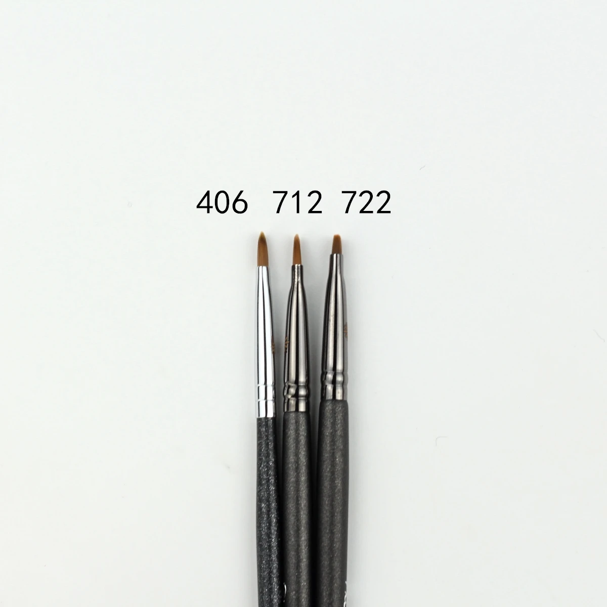 1pc Precision Eyeliner Beveled Concealer Makeup brushes tapered Eyelid Make up brush Flat liner liquid eyebrow 406 712 722 - Image 2