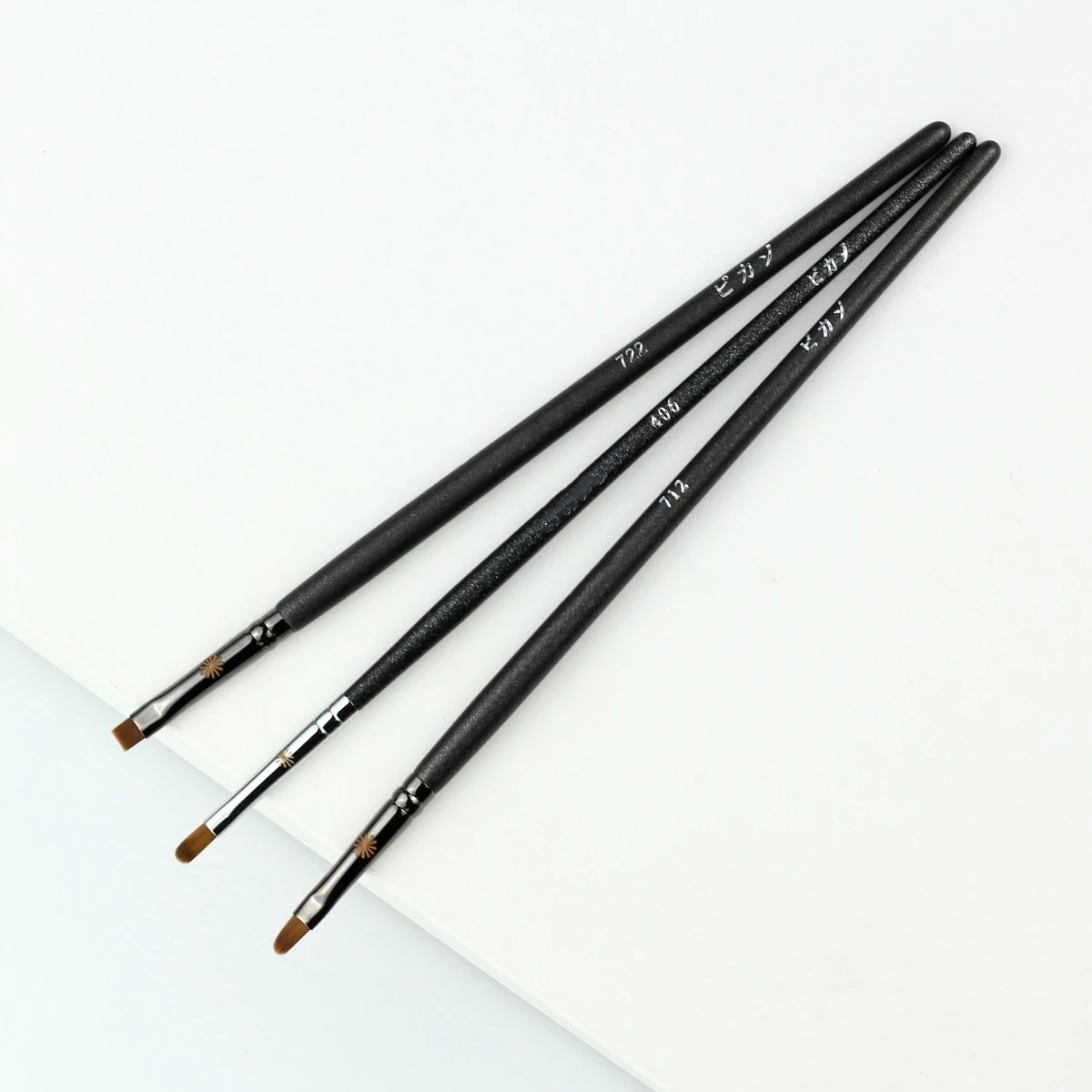 1pc Precision Eyeliner Beveled Concealer Makeup brushes tapered Eyelid Make up brush Flat liner liquid eyebrow 406 712 722 - Image 3