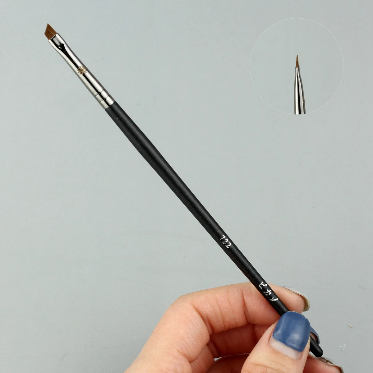 1pc Precision Eyeliner Beveled Concealer Makeup brushes tapered Eyelid Make up brush Flat liner liquid eyebrow 406 712 722 - Image 6