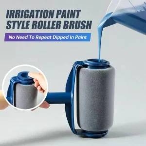1pc/6Pcs Paint Roller Multifunctional Household Roller Brush Set One Wall A Time Portable Latex Paint Roller Brush Painting Set