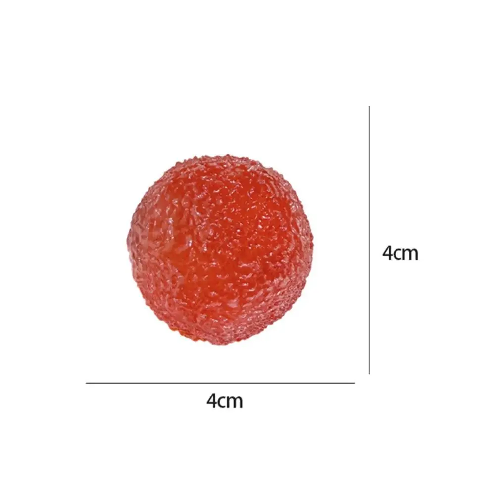 1pcs Colorful Non-rebound Squeeze Ball Soft Rubber Make Sounds Pinch Press Ball Stress Relief Pinata Filler Gift - Image 6