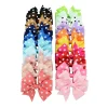 1piece 3 Inch Baby Girl Dot Bowknot Hair Clip for Kids Princess Polka Bows Grosgrain Ribbon Boutique Headwear Hair Accessorises