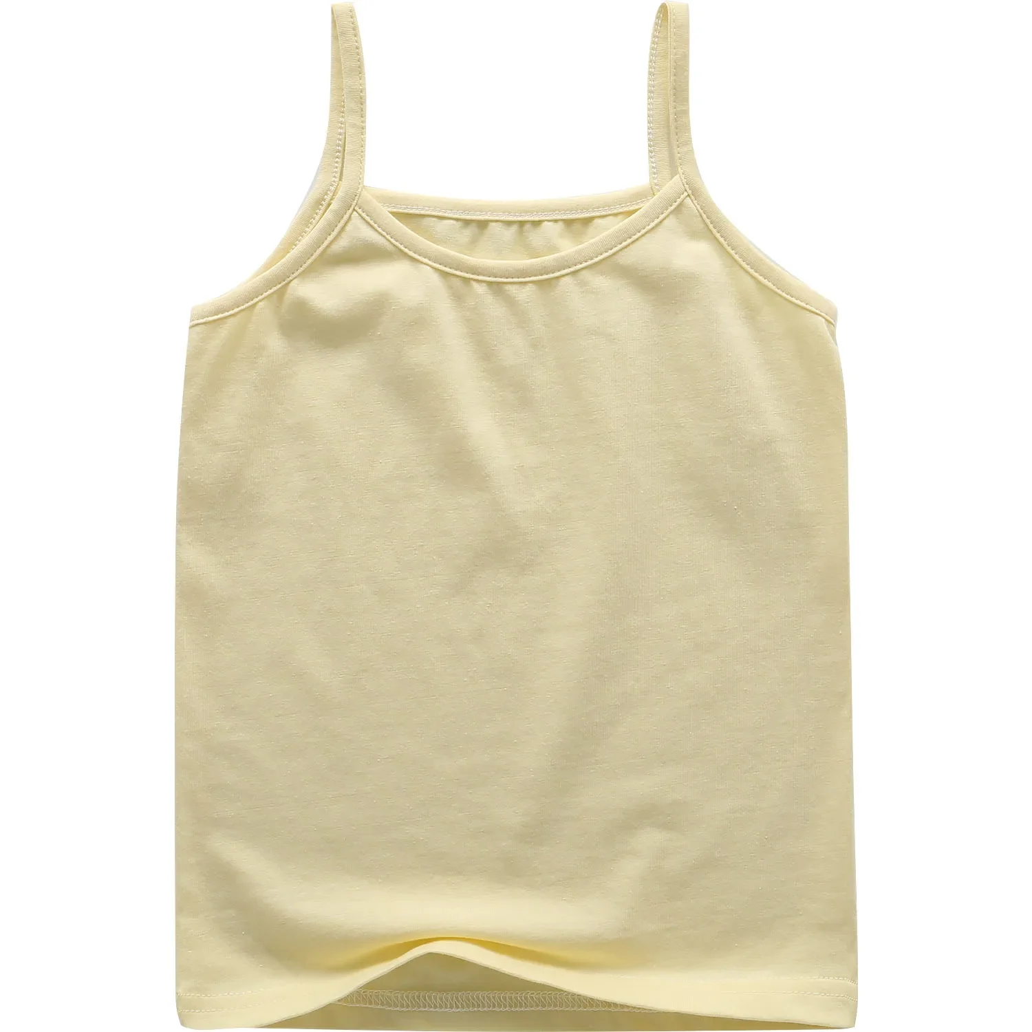 2024 Kids Girls String Strappy Tops Sleeveless Vest Children cami Camisole Spaghetti Strap Tank Tops Sleeveless T-shirt Cotton - Image 6