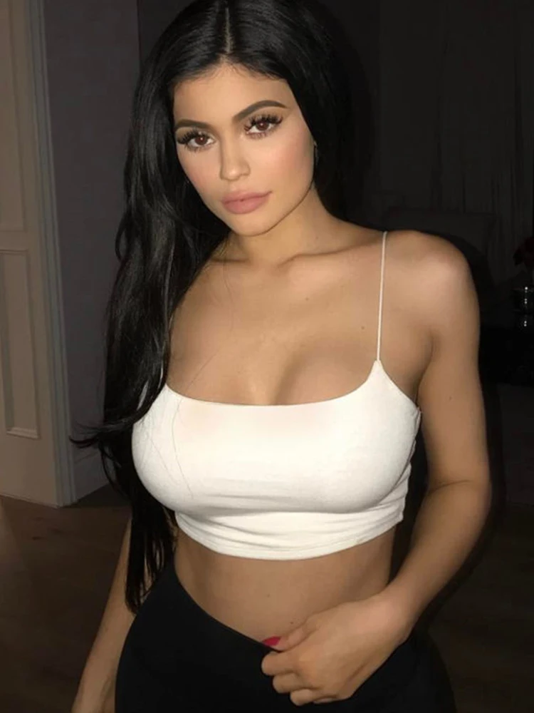 2024 New Fashion Women Sexy Crop Tops Solid Summer Camis Women Casual Tank Tops Vest Sleeveless Crop Tops blusas