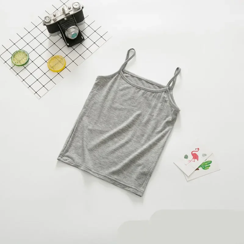 2024 Summer Children's Clothing Cartoon Puppy Girls Tank Top Candy Colored Girls Vest Children Singlet Tops Baby Vest - Image 6