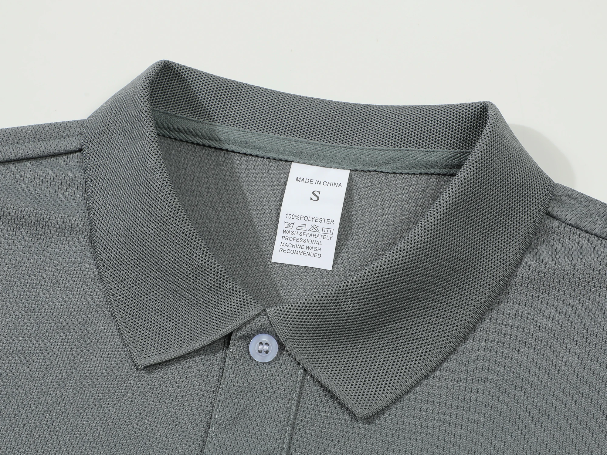 2025 Hot Sale Men's Summer Casual Breathable Comfortable Polo Shirt Men's Solid Color High Quality Short Sleeve T-Shirt - Image 5