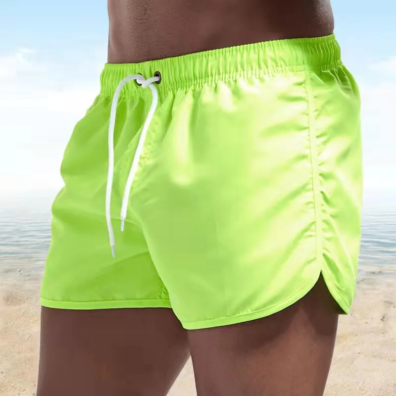 2025 Men's Swim Shorts Summer Colorful Swimwear Man Swimsuit Swimming Trunks Sexy Beach Shorts Surf Board Male Clothing Pants - Image 2