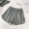 2025 Simple Women Casual Shorts Patchwork Body Fitness Workout Summer Shorts Female Elastic Skinny Slim Beach Egde Short Hot