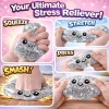 2026 Glitter Dumpling Squishy with Box Dumplings Sensory Squeeze Toy Decompression Slow Rising Anti Stress Reliever Sensory Gift