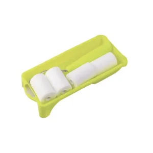 2026 Hot Sale 6Pcs High-Density Foam Paint Roller Paint Tray Liner 2 Inch Small Paint Roller Kit For Wall Painting Tools