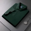 2026 Hot Sale Men's Summer Casual Breathable Comfortable Polo Shirt Men's Solid Color High Quality Short Sleeve T-Shirt