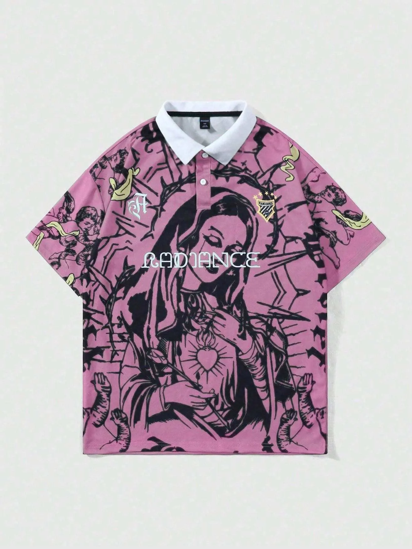 2026 Summer Men's Polo Shirt with 3D Print Breathable Lightweight Comfortable for Roller Skating Hip-Hop Style Men's Clothing - Image 3