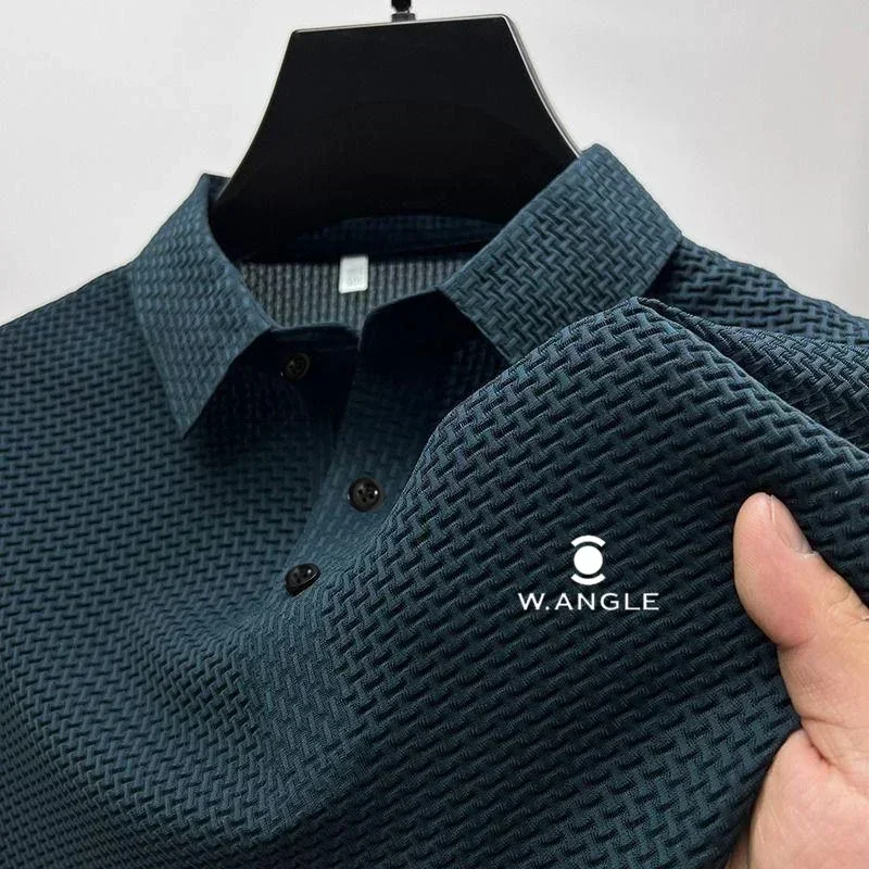 2026 Summer New Product, Men's Golf Jacket, Casual Sports T-shirt, Business, Outdoor, High-Quality Polo Shirt - Image 6