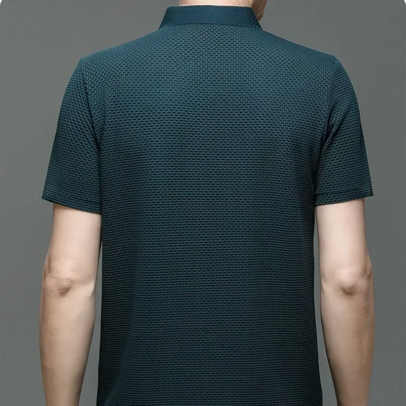 2026 Summer New Product, Men's Golf Jacket, Casual Sports T-shirt, Business, Outdoor, High-Quality Polo Shirt - Image 5