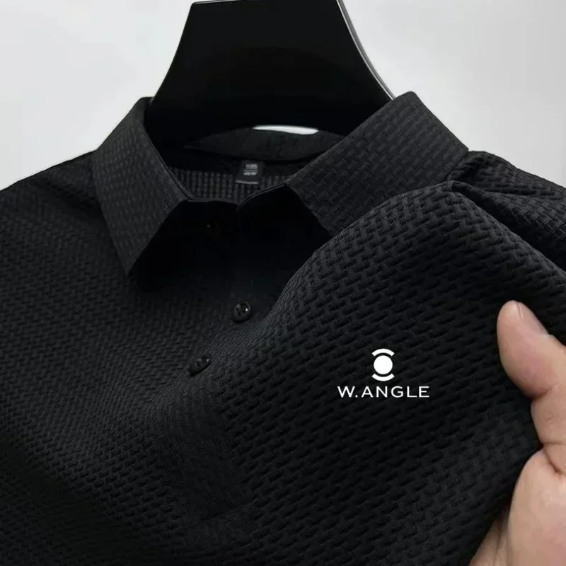 2026 Summer New Product, Men's Golf Jacket, Casual Sports T-shirt, Business, Outdoor, High-Quality Polo Shirt