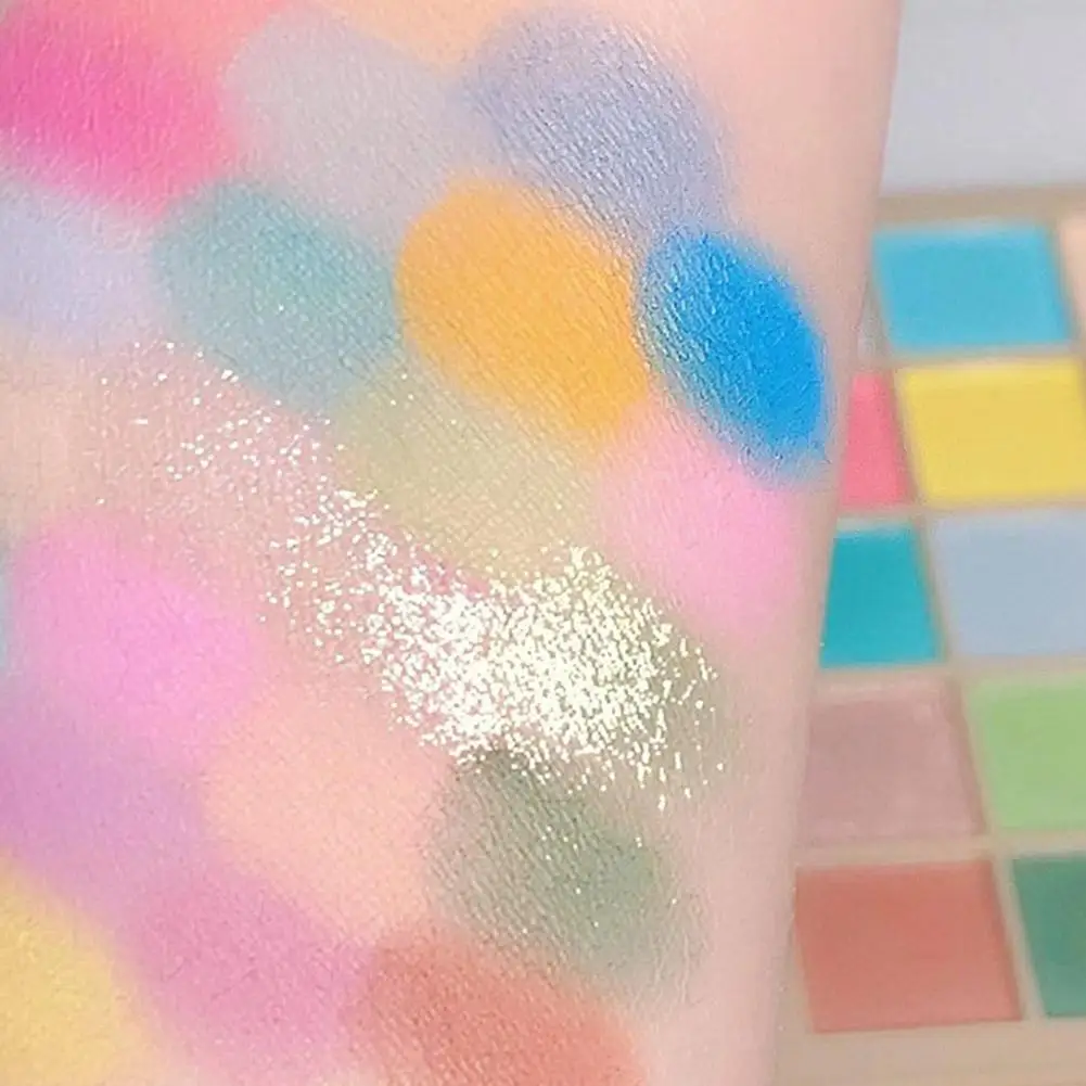 25color Eyeshadow Palette Macaron Matte Shimmer Eye Shadow Lucky Color Beauty Eye Makeup Cosmetic Shimmer Eye Shadow - Image 2