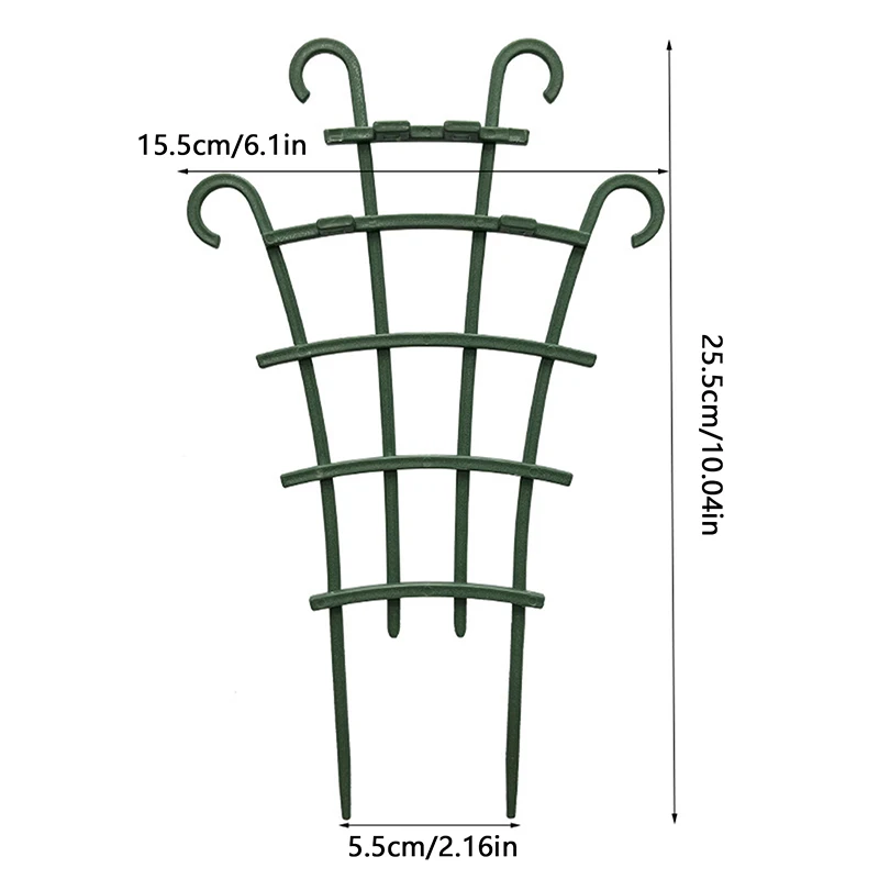 2Pcs Mini Garden Growing Plant Climbing Shelf Trellis Vegetables Flowers Support Plant Pot Frame Garden Decorative Plant Cages - Image 6