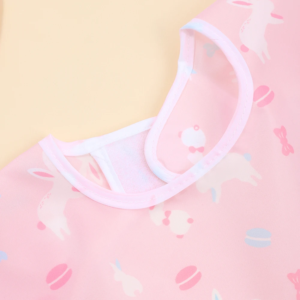 2pcs Cartoon Baby Bibs Waterproof Newborn Bandanas Feeding Baby Burp Cloths Girls Boys Saliva Towel Print Apron - Image 6