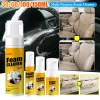 30/60/100/150ML Car Stain Remover Foam Cleaning Agent Leather Curing Agent Car Interior Wash Maintenance for Auto Home Use