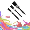 3pcs Thickened Paint Brush Apply Evenly Cleaning Tool Plastic Handle Brush Plastics Solid Wall Brushing Tools Wall Painting