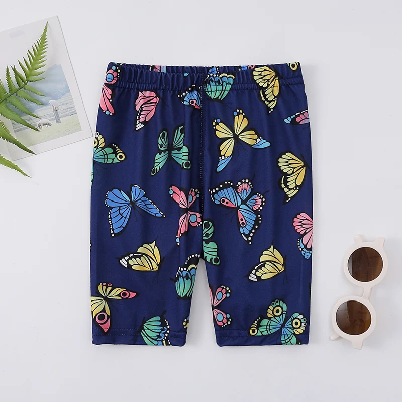 4/1 Pcs Girl Four Seasons Basic Fun Cute Printed Shorts Leggings Comfortable Joker Tight Safety Pants Love Sports Pants 5 Minute - Image 4