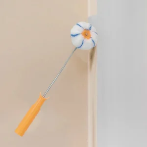 4inch Corner Paint Roller Brush for Walls Ceilings Professional Round Sleeve Round Household Drywall Corner Roller