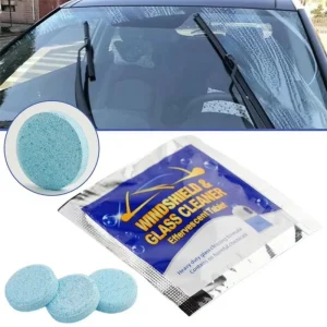 5-60Pcs Car Cleaning Effervescent Tablets Windshield Ultra-clear Wiper Glass Cleaning detergent Universal Window Solid Cleaner