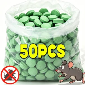 50/5PCS Rodent Repellent Pellets Peppermint Oil Mouse Traps for Rat Mice Roach Nature Insect Control Tools Mouse Deterrent Pills