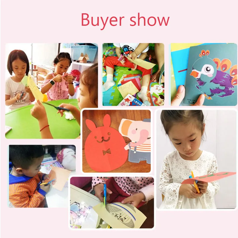 54 Pages Montessori Toys DIY Kids Craft Toy 3D Cartoon Animal Origami Handcraft Paper Art Learning Educational Toys for Children - Image 6