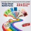5mm Perler Fuse Beads Set 221 Colors 120 Colors 1000PCS Hama Beads DIY Ironing Puzzle Educational Toy Gift For Kids Children