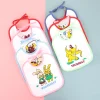 7pcs Weekly Without Repeating Baby Bibs U Shaped Newborn Infants Waterproof Printing Burp Cloths Saliva Towel for Baby