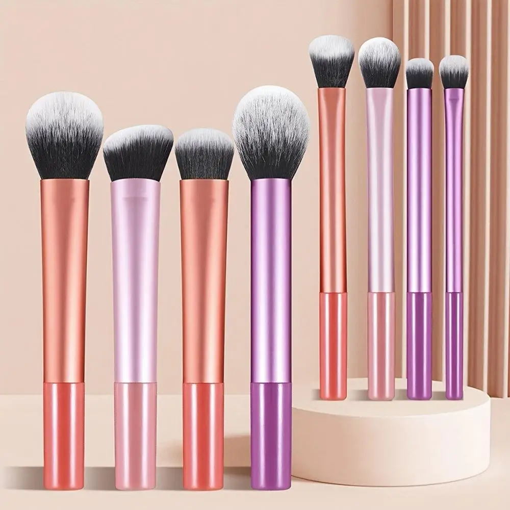 8Pcs/Set Colors Optional Makeup Brush Kit Soft Synthetic Hair Make Up Brushes Foundation Blush Eyeshadow Cosmetic Makeup Tools